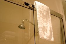 Bathroom Shower Stock Photo