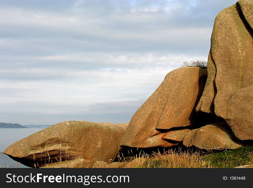 The Pink Granite Coast in Bretagne