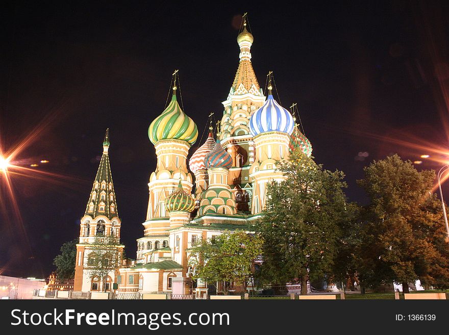 St.Basil Cathedral At Night 1