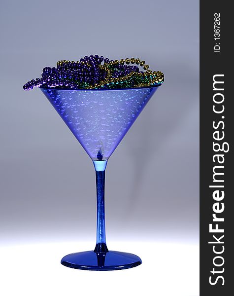 Cocktail Glass With Beads