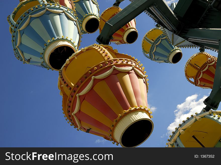 Photo of a Ferris Wheel Basket - Amusement Park