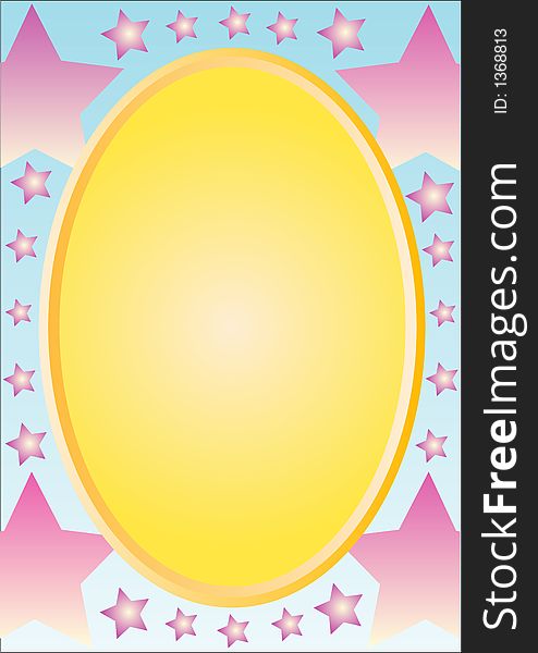 Golden ovat with stars around.
Also available as Illustrator-File. Golden ovat with stars around.
Also available as Illustrator-File
