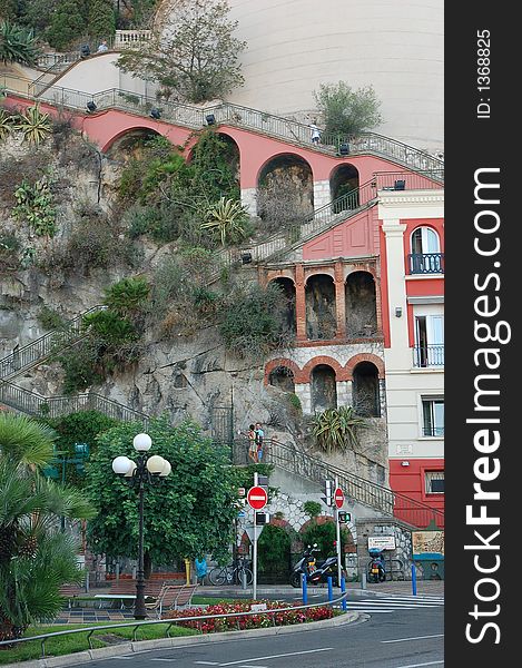 Stairs in Nice