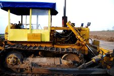 Yellow Construction Machinery Royalty Free Stock Photo Yellow Construction Machinery Royalty Free Stock Photo
