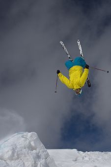Freestyle Skier Stock Photos