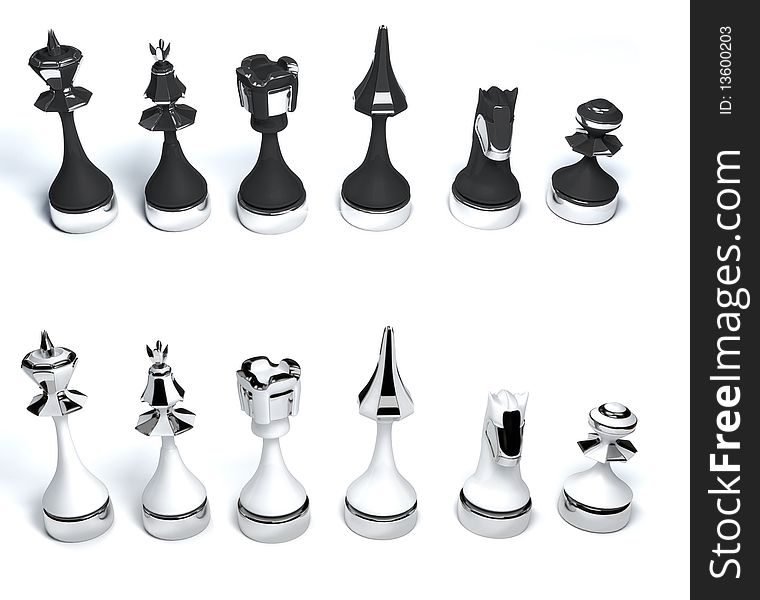 Chess Pieces Set