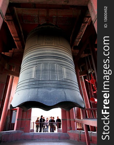 The official city drum tower of Beijing