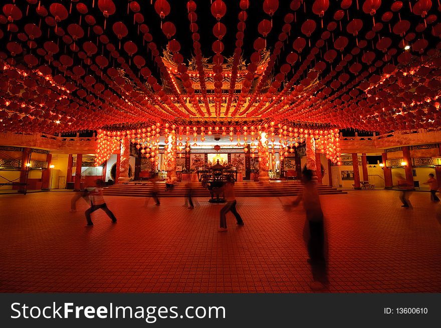 Traditional Chinese temple located at malaysia