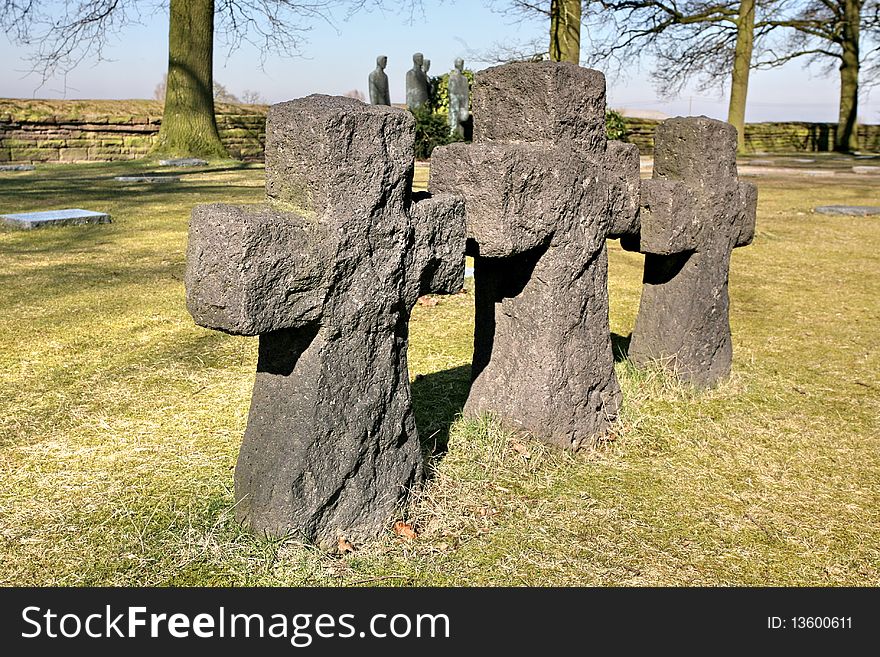 War graves on the western front battlefields near Ypres in Belgium. War graves on the western front battlefields near Ypres in Belgium.