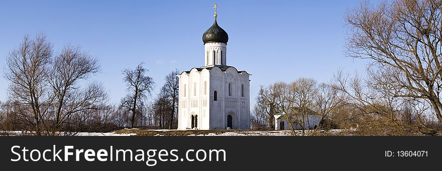 Church of the Intercession on the Nerl (Vladimir region of Russia)