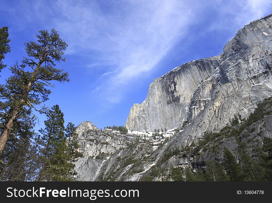 Half Dome From Mirror Lake