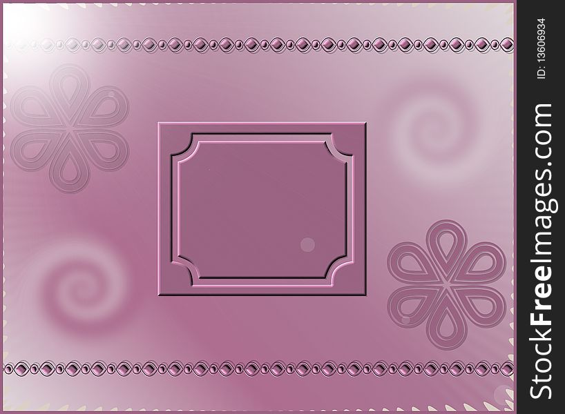 Illustration of Classic Design Background