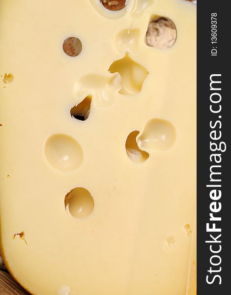 Cheese Texture Isolated