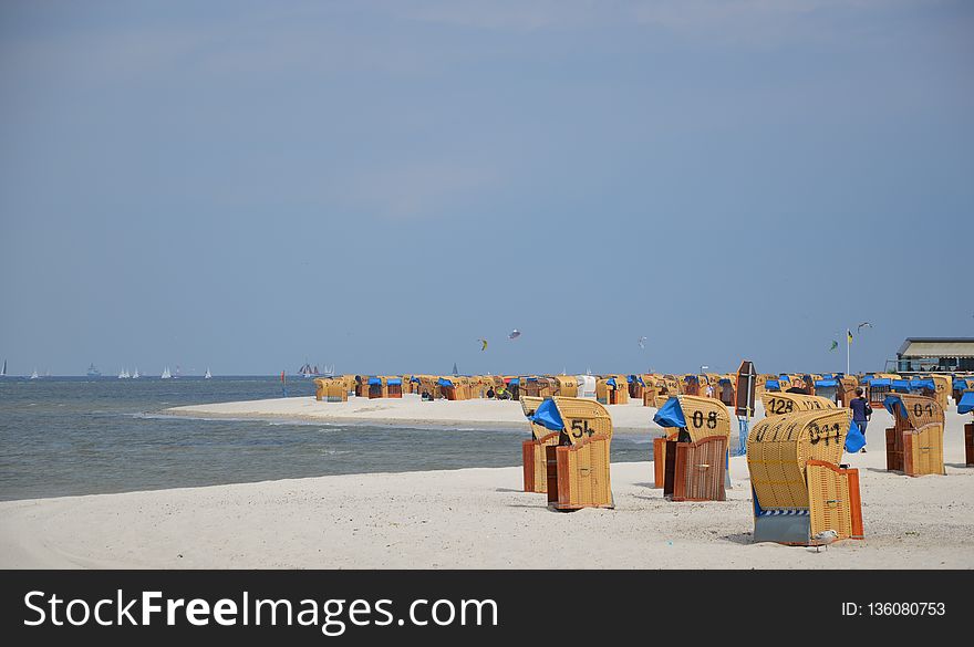 Sea, Shore, Beach, Sky