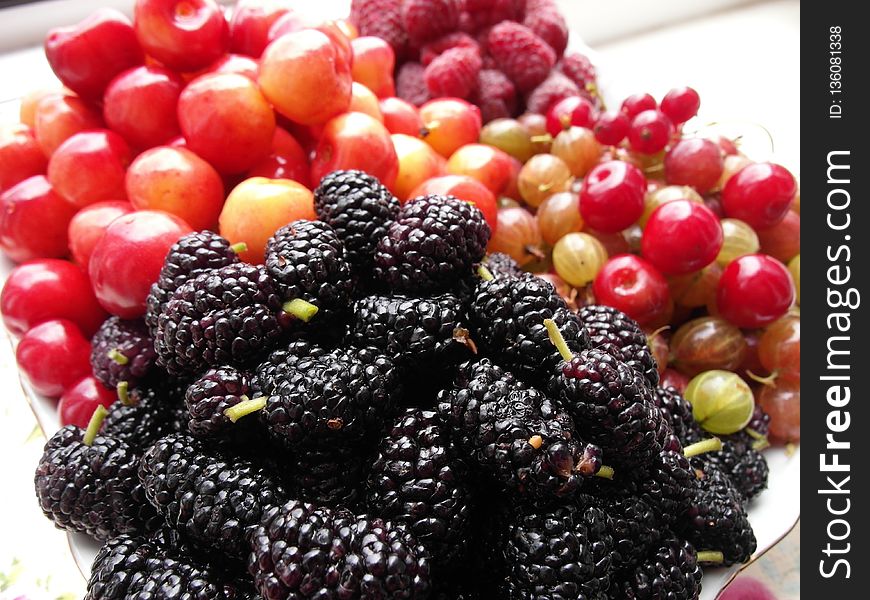Natural Foods, Fruit, Local Food, Blackberry