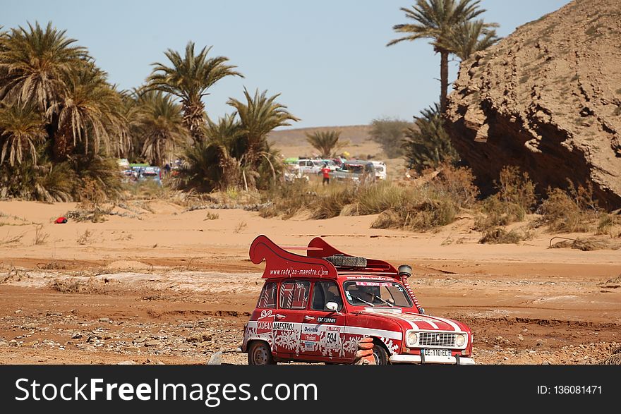 Car, Off Roading, Sand, Desert