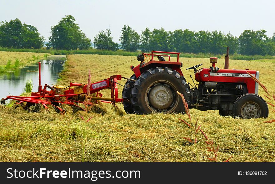 Agricultural Machinery, Tractor, Field, Agriculture