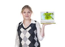 Attractive Blond Business Woman Royalty Free Stock Images Attractive Blond Business Woman Royalty Free Stock Images
