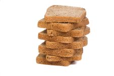 Cut Bread Royalty Free Stock Images