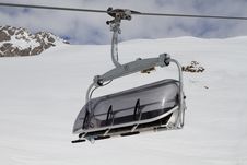 Empty Ski Lift Stock Photography Empty Ski Lift Stock Photography