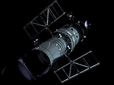 The Space Ship Royalty Free Stock Image The Space Ship Royalty Free Stock Image