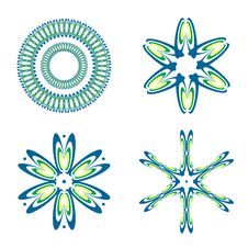 Decorative Design Elements. Set 2. Royalty Free Stock Photo Decorative Design Elements. Set 2. Royalty Free Stock Photo