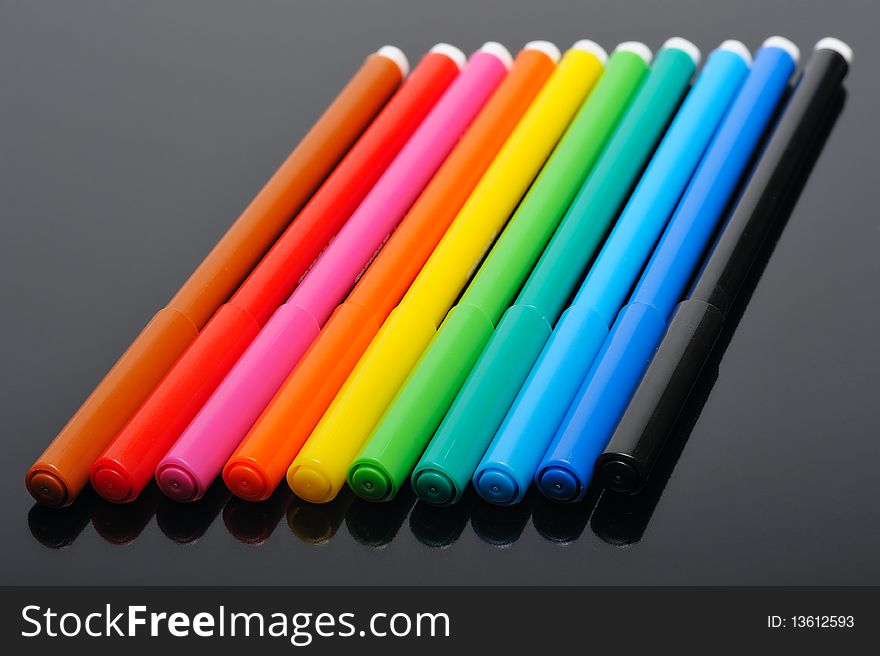 Colored Felt Pens