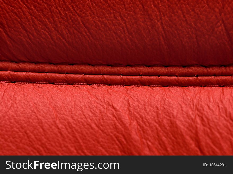 Red Leather Texture