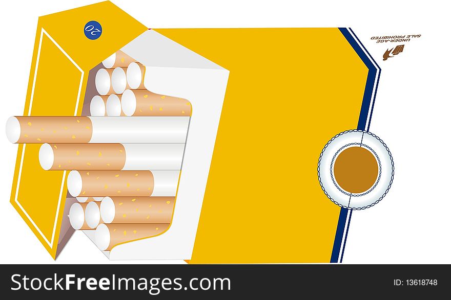 Cigarettes In Packet