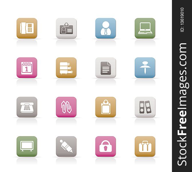 Business and Office icons -  icon set