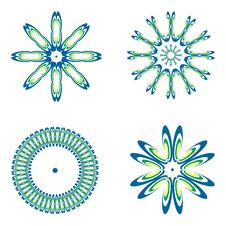 Decorative Design Elements. Set 4. Stock Photo Decorative Design Elements. Set 4. Stock Photo