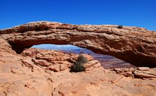 Mesa Arch In Canyonlands National Park Stock Images