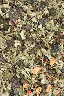 Herbal Tea Background Stock Image