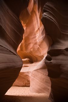 Antelope Canyon In Page Royalty Free Stock Photography