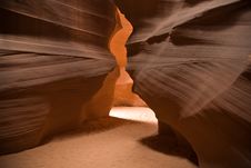 Antelope Canyon In Page Stock Photos