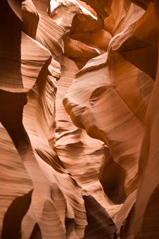 Antelope Canyon In Page Royalty Free Stock Photography Antelope Canyon In Page Royalty Free Stock Photography