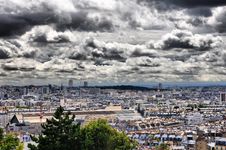 Basilica Du Sacre-Coeur Montmartre, Paris HDR Stock Photos