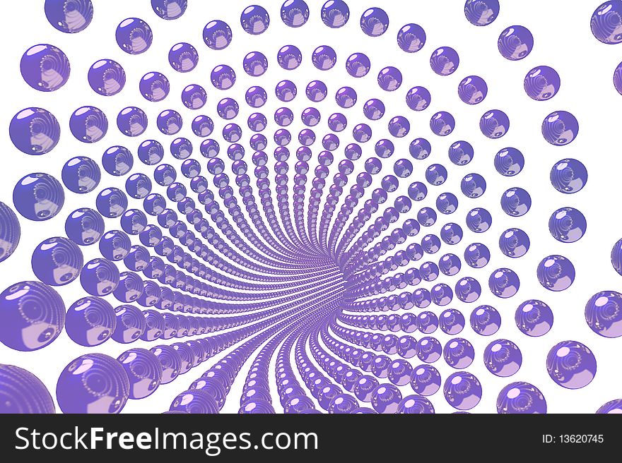 Abstract Background Of The Balls