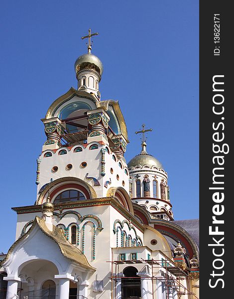 Construction Of The New Church Of St. Vladimir