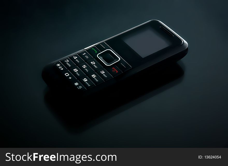 Black Mobile Phone