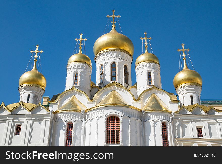 The Annunciation Cathedral, the Kremlin, Moscow.