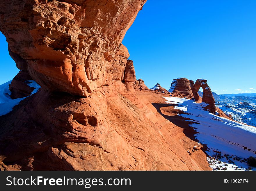 Delicate arch in the Arches national park, Utah, USA