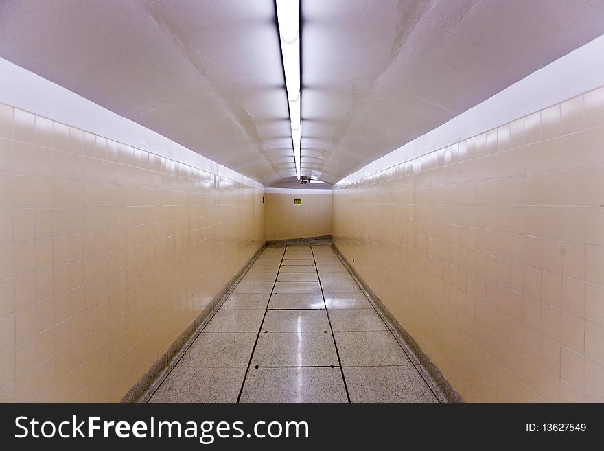 Aisle In Glen Canyon Dam