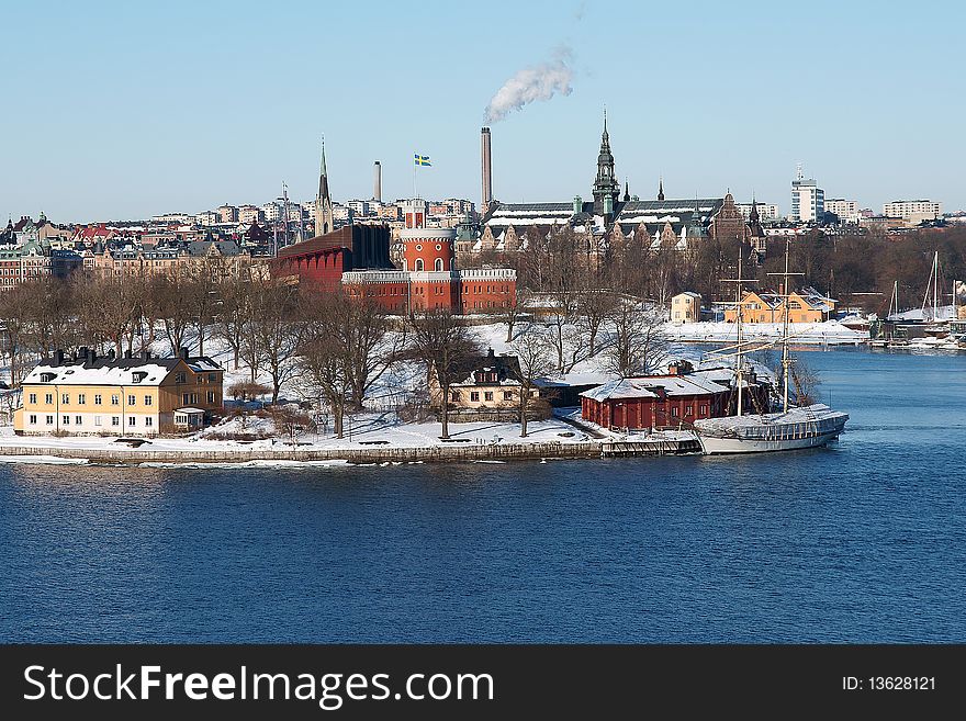 Stockholm in winter it is a beautiful city. Stockholm in winter it is a beautiful city