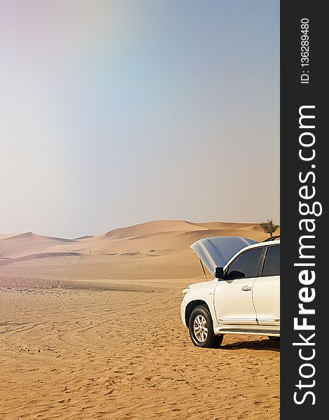 Desert, Aeolian Landform, Sky, Sand