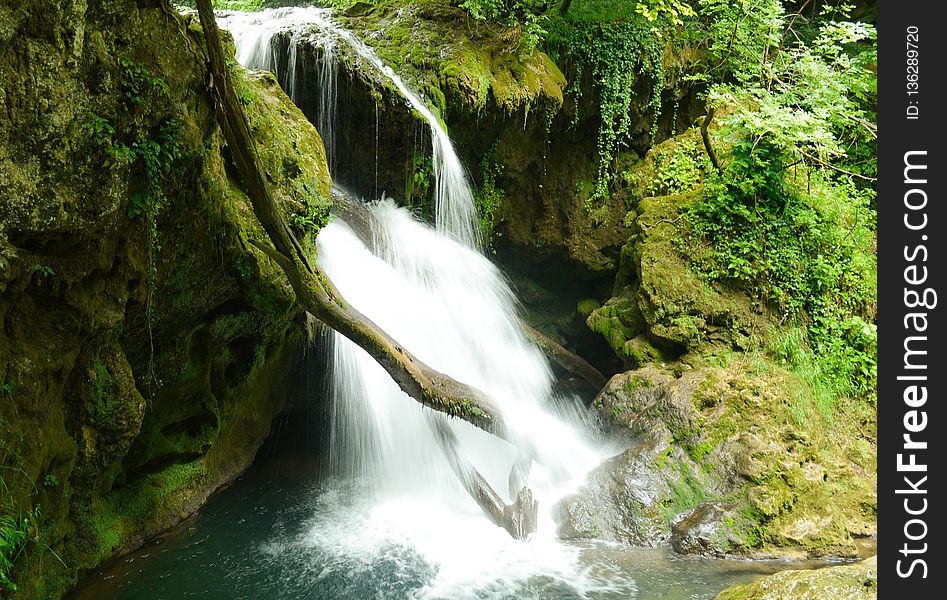 Waterfall, Nature, Nature Reserve, Water Resources