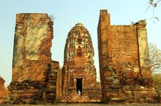Ruins Of Buddhist Temple Royalty Free Stock Images Ruins Of Buddhist Temple Royalty Free Stock Images