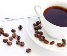 Coffee And Coffee Beans Royalty Free Stock Photos Coffee And Coffee Beans Royalty Free Stock Photos