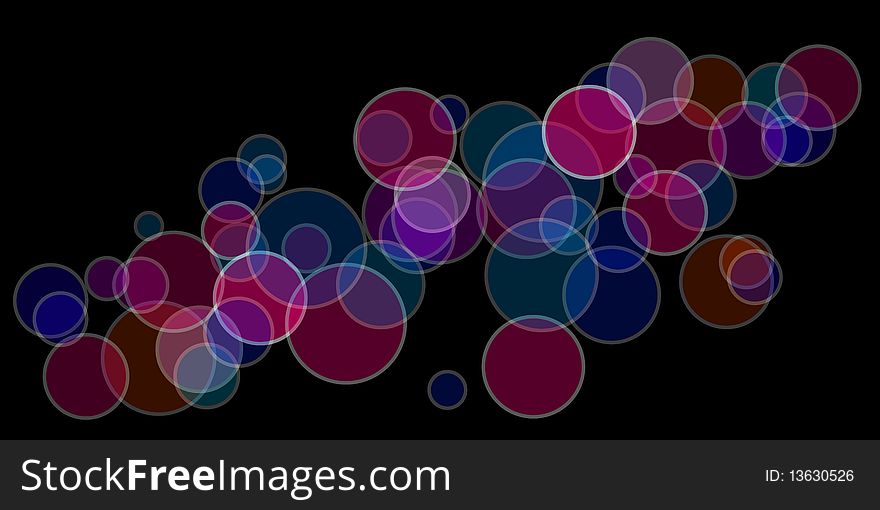 Vector elegant abstract lights background