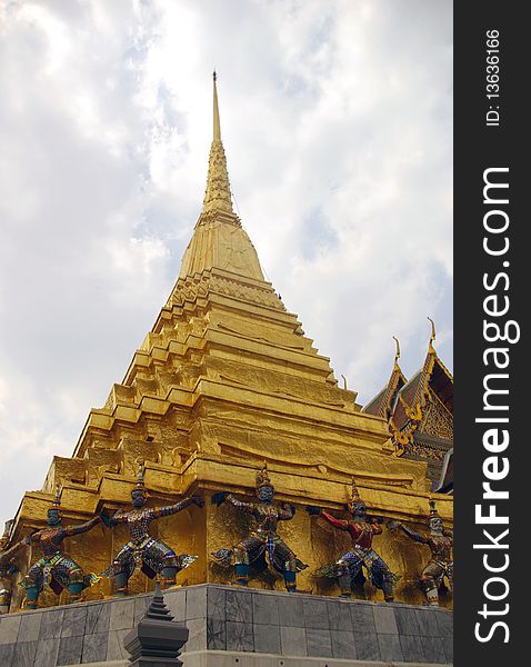 Temple Guardians At Wat Phra Keo